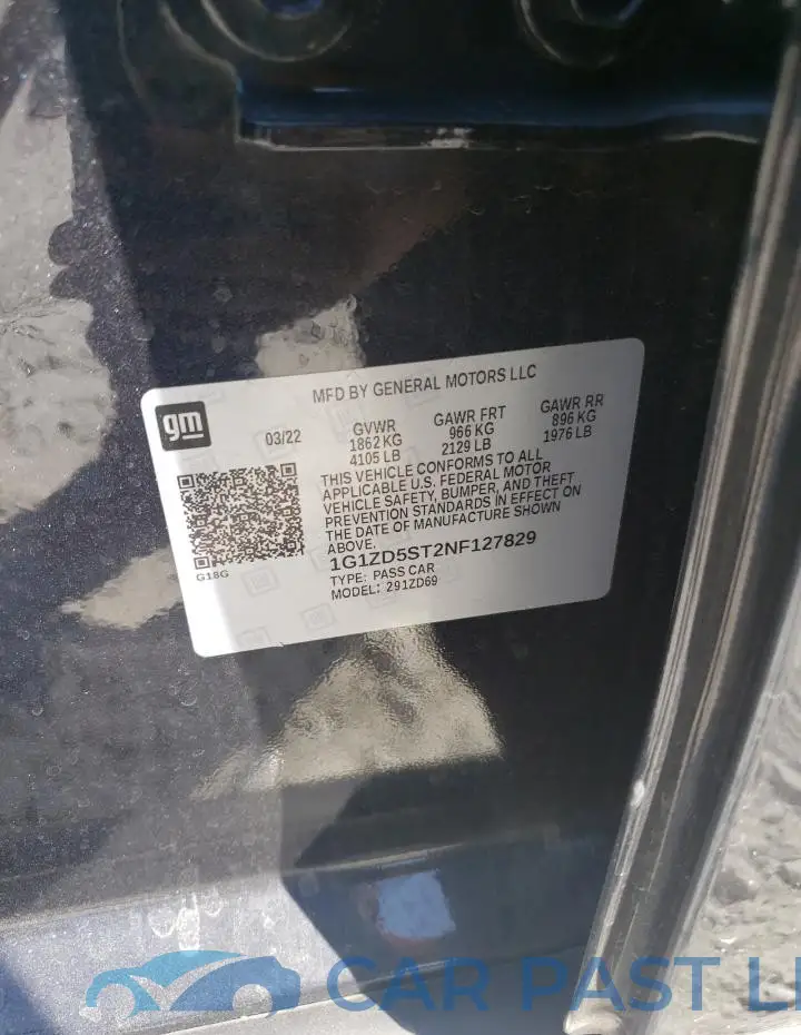 1G1ZD5ST2NF127829# 12