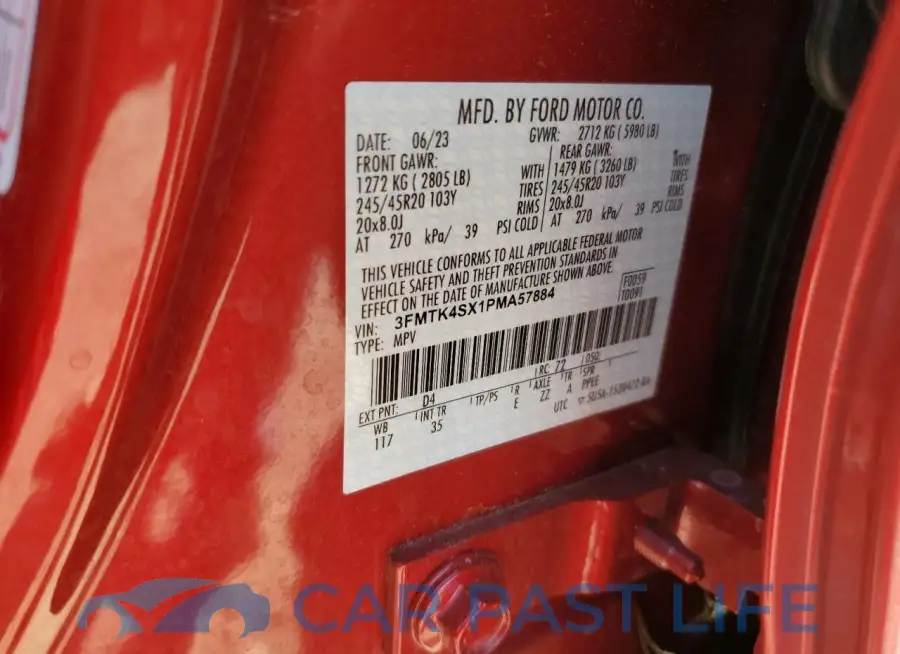 3FMTK4SX1PMA57884# 12