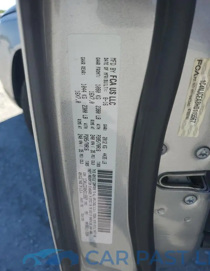 1C4NJCEA8HD115567# 12