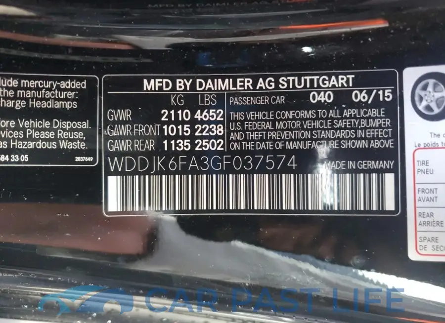 WDDJK6FA3GF037574# 13