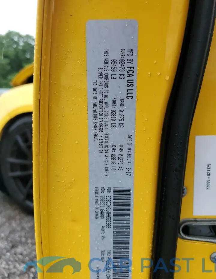 2C3CDXGJ4HH532968# 12