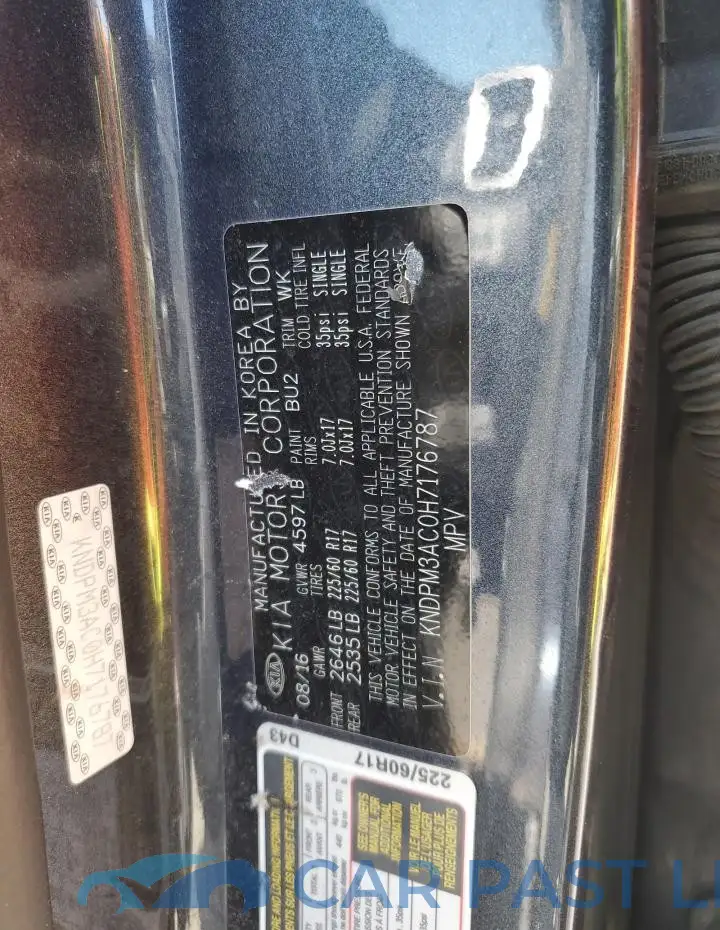 KNDPM3AC0H7176787# 14