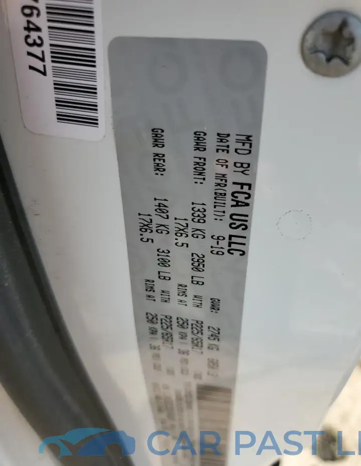2C4RDGEG3KR764377# 13