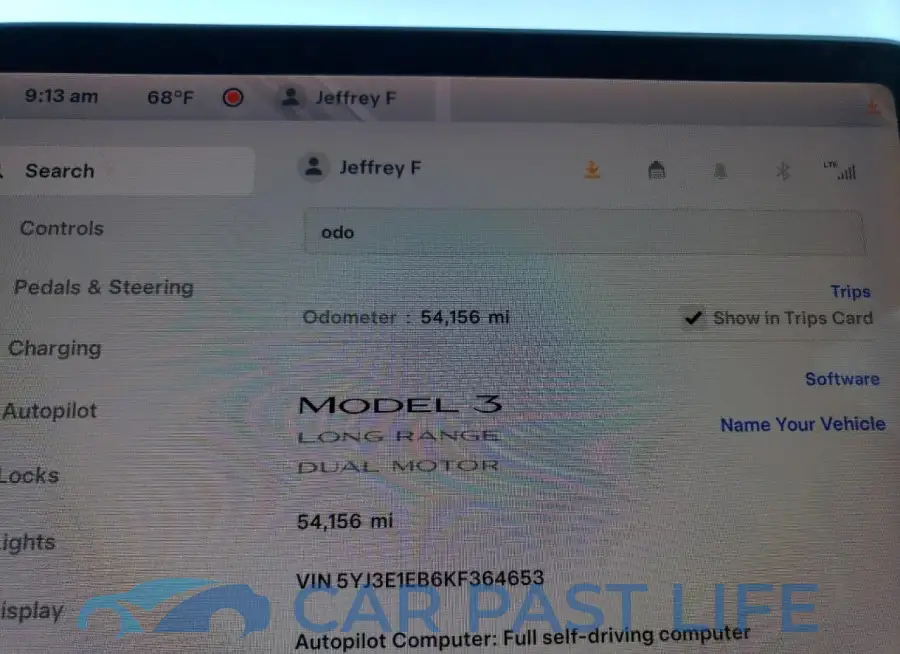 5YJ3E1EB6KF364653# 9