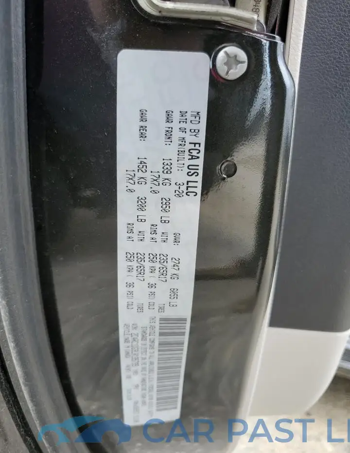 2C4RC1DG9LR195795# 12