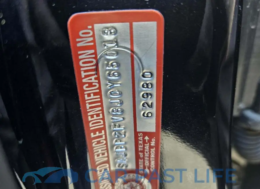SAJBP2FV8JCY65013# 12