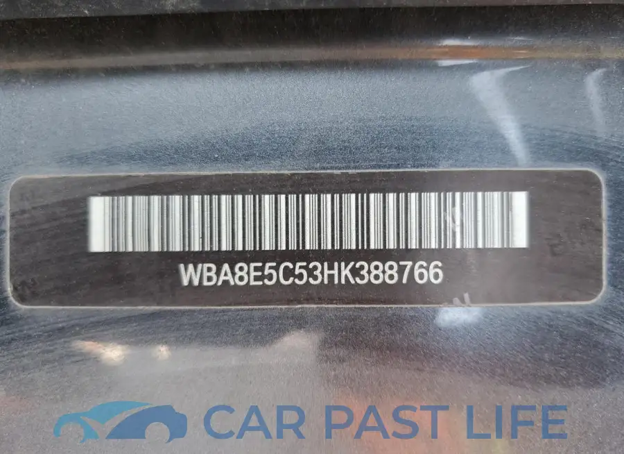 WBA8E5C53HK388766# 13