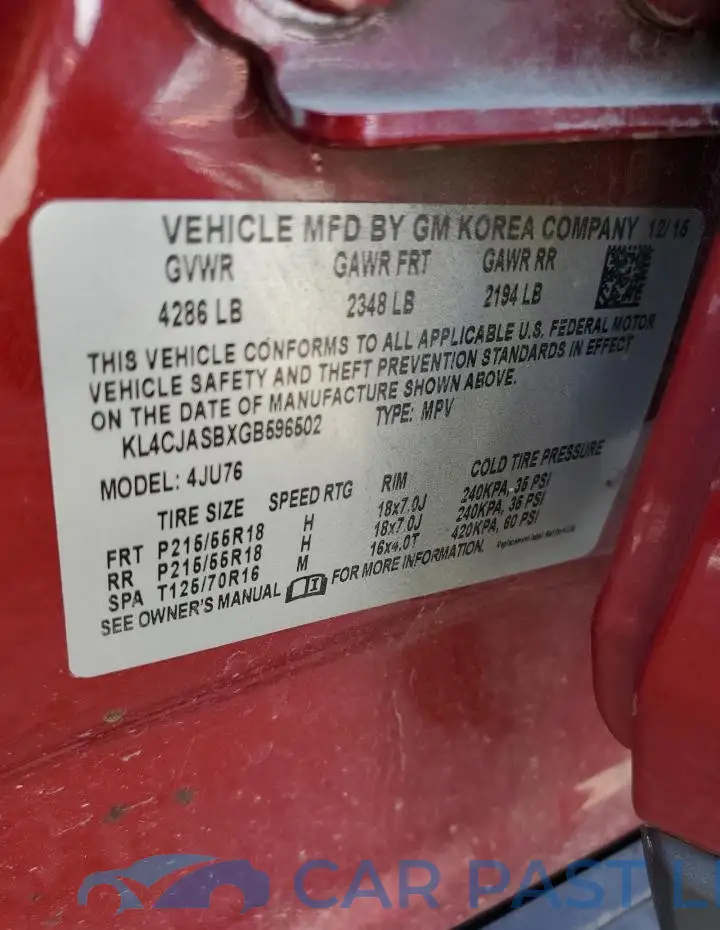 KL4CJASBXGB596502# 14