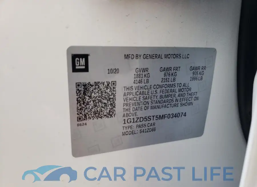 1G1ZD5ST5MF034074# 12