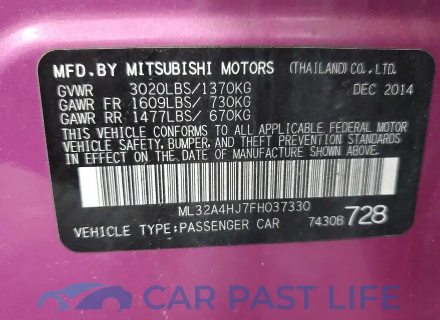 ML32A4HJ7FH037330# 12