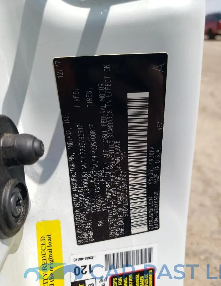 5TDYZ3DC1JS910897# 13