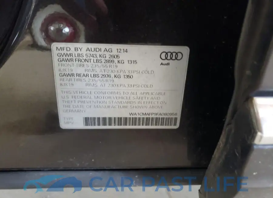 WA1CMAFP9FA080956# 14