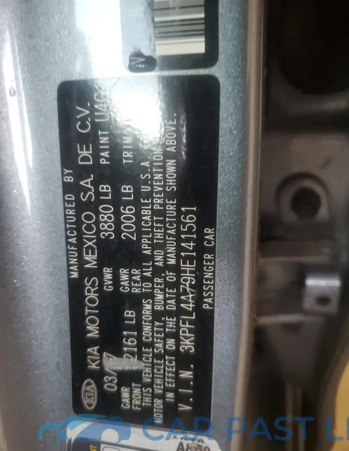 3KPFL4A79HE141561# 12
