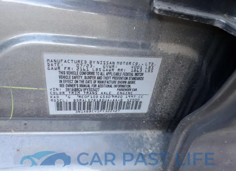 3N1AB8CV1PY322427# 13