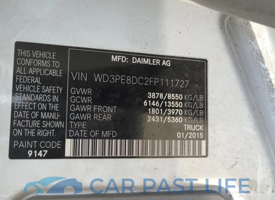 WD3PE8DC2FP111727# 10