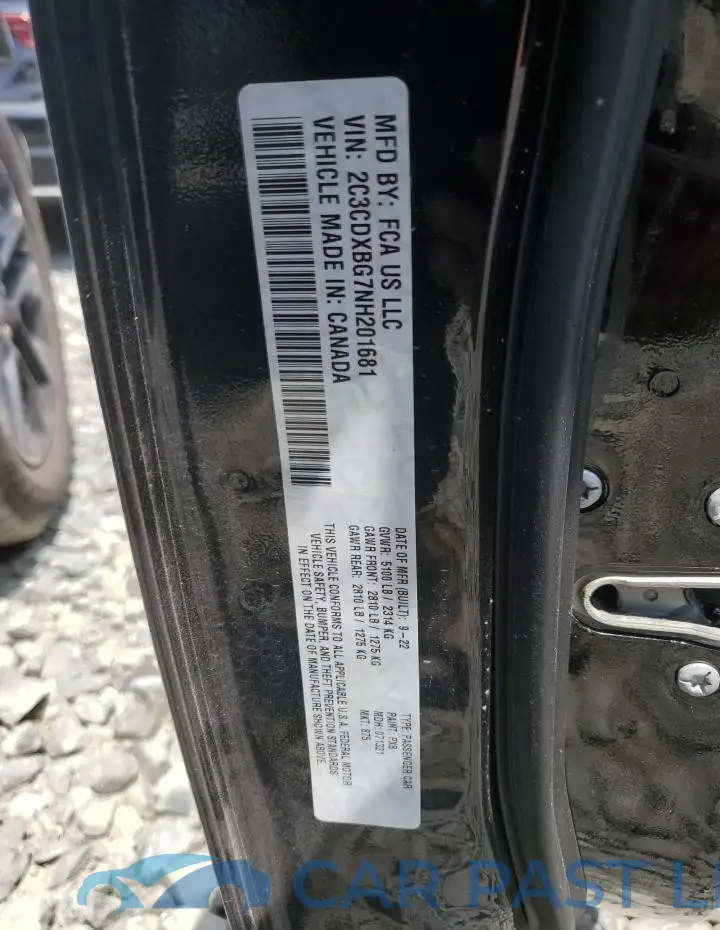 2C3CDXBG7NH201681# 13