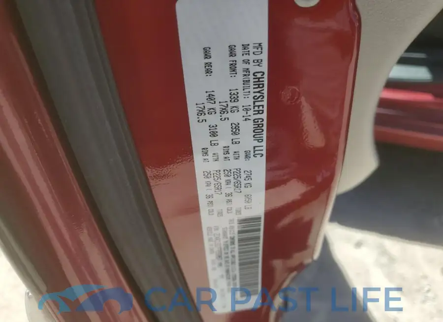 2C4RC1BG7FR552057# 12
