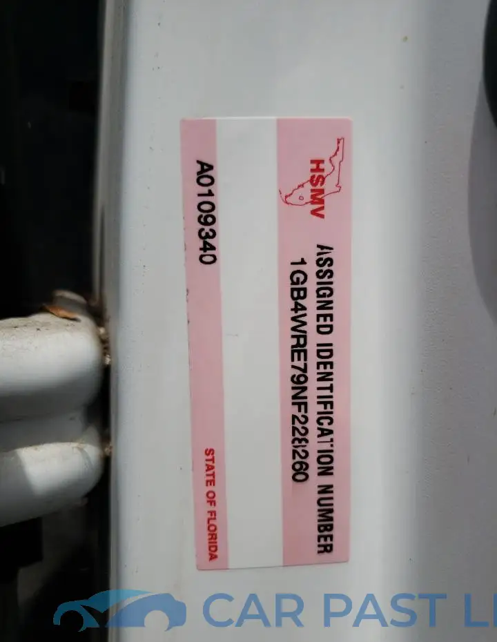1GB4WRE79NF228260# 12