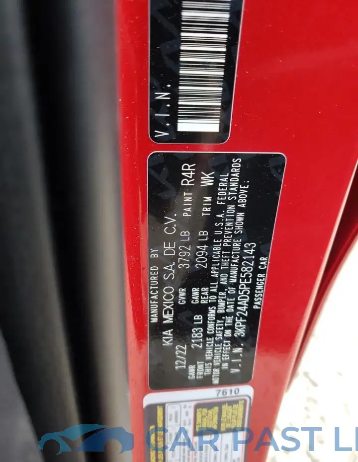 3KPF24AD5PE582143# 12