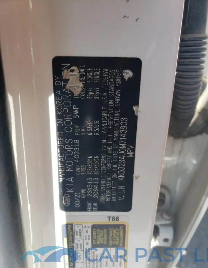 KNDJ23AU0M7143903# 12