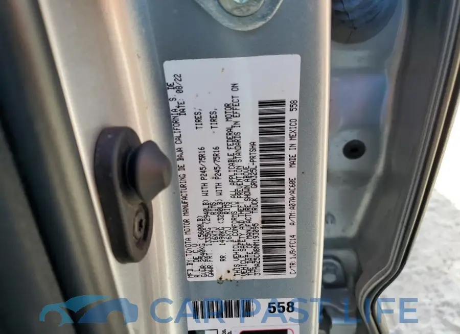 3TMAZ5CN8NM193095# 12