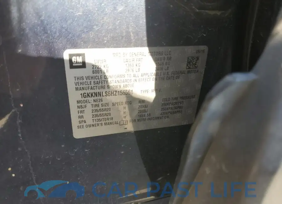 1GKKNNLS6HZ156561# 13