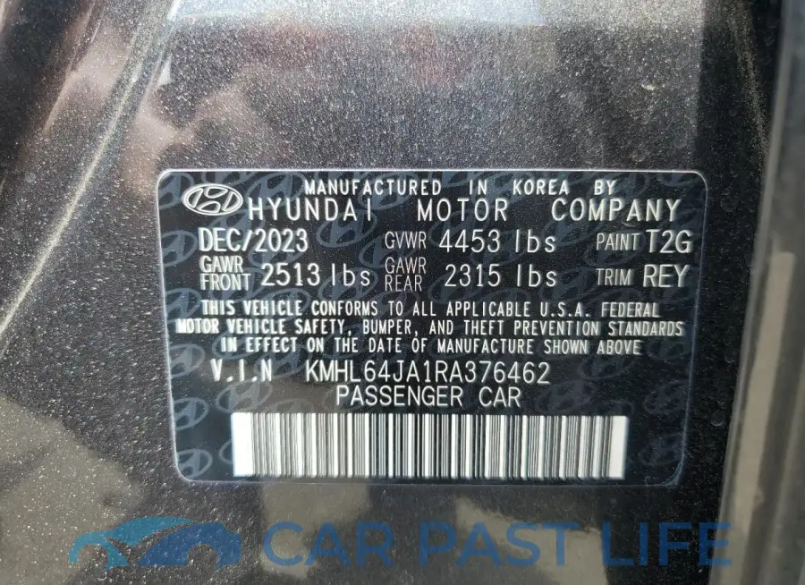 KMHL64JA1RA376462# 12