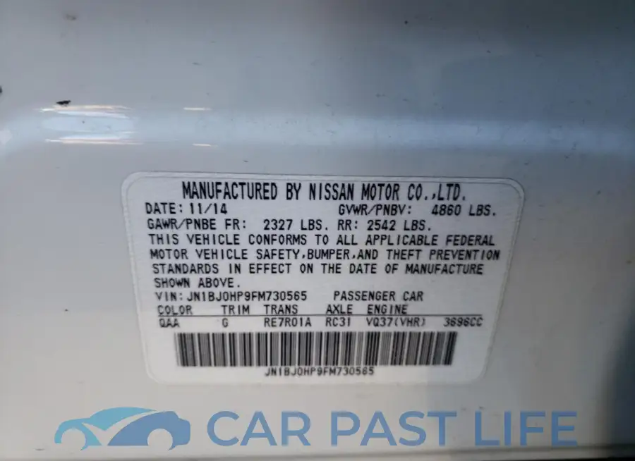 JN1BJ0HP9FM730565# 13