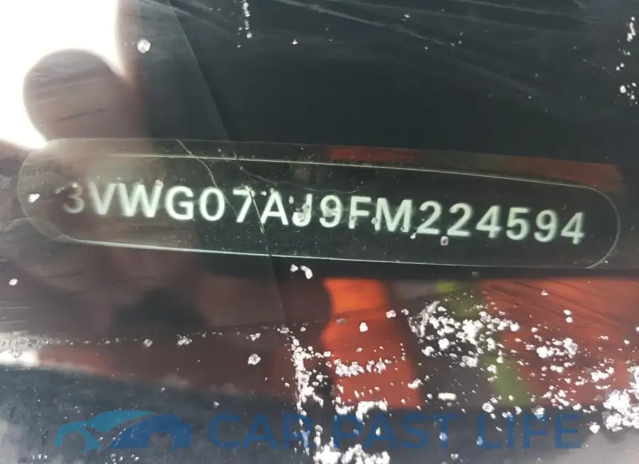 3VWG07AJ9FM224594# 12