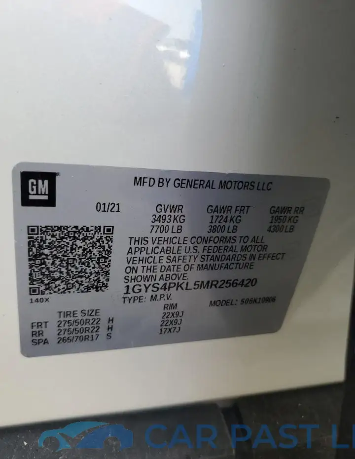 1GYS4PKL5MR256420# 13