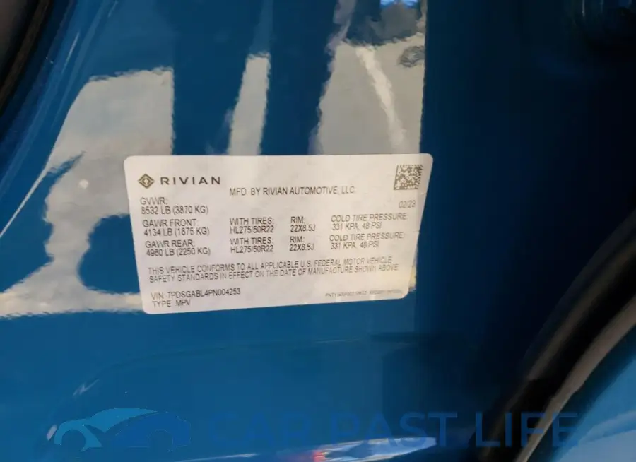 7PDSGABL4PN004253# 12