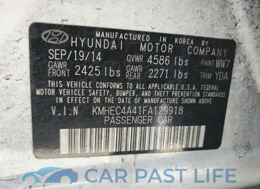 KMHEC4A41FA129918# 13