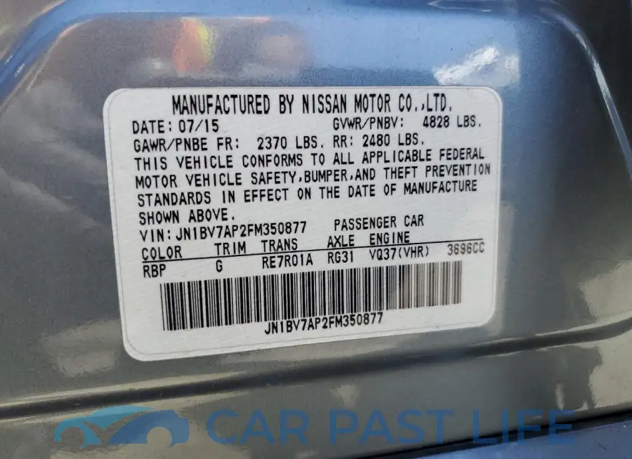 JN1BV7AP2FM350877# 12
