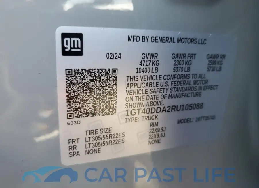 1GT40DDA2RU105088# 13