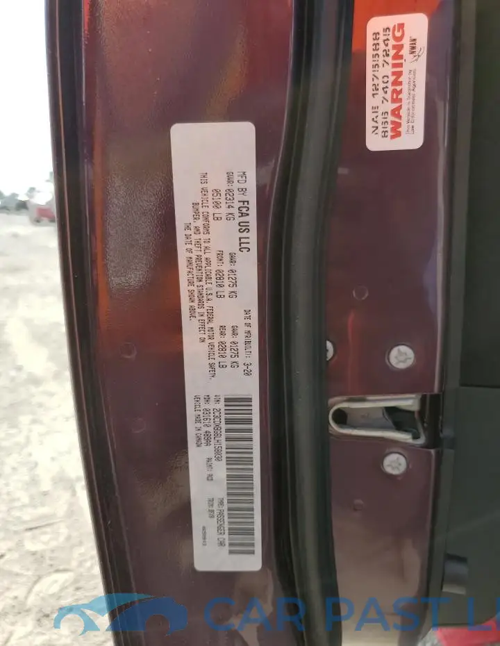 2C3CDXBG6LH158030# 12