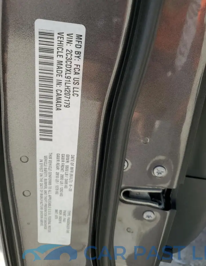 2C3CDXL91LH207179# 13