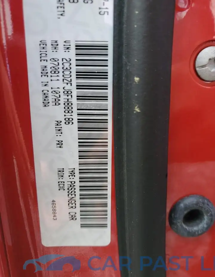 2C3CDZFJ8FH888186# 13