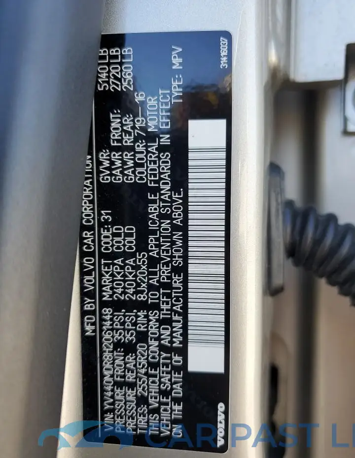 YV440MDR8H2061448# 13