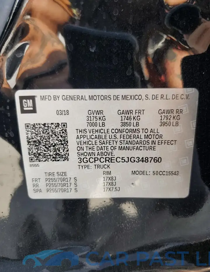 3GCPCREC5JG348760# 12
