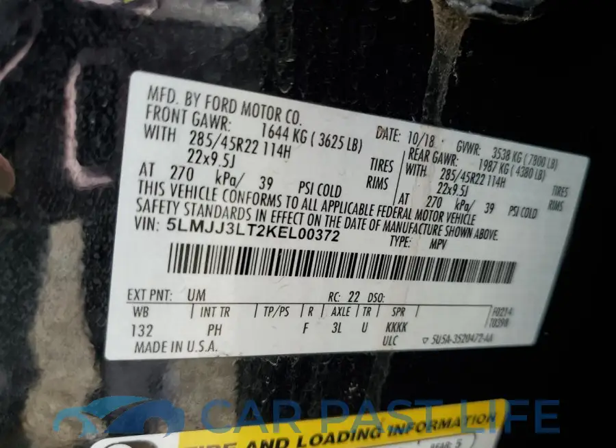 5LMJJ3LT2KEL00372# 13