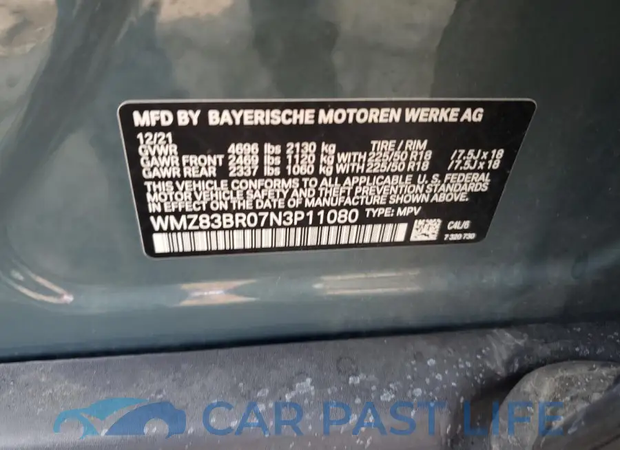 WMZ83BR07N3P11080# 13