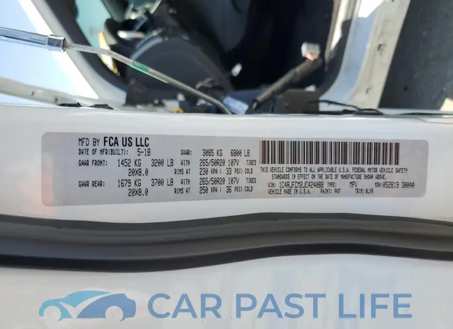 1C4RJFCM2JC424088# 13