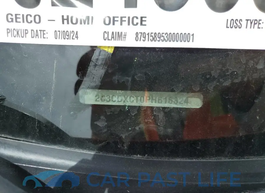 2C3CDXCT0PH616324# 12