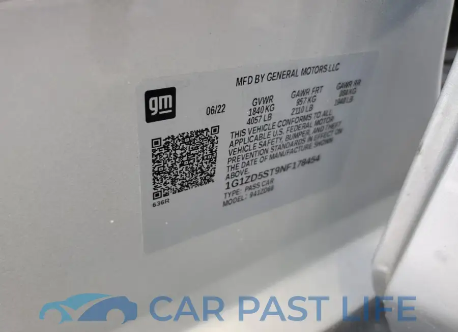 1G1ZD5ST9NF178454# 12