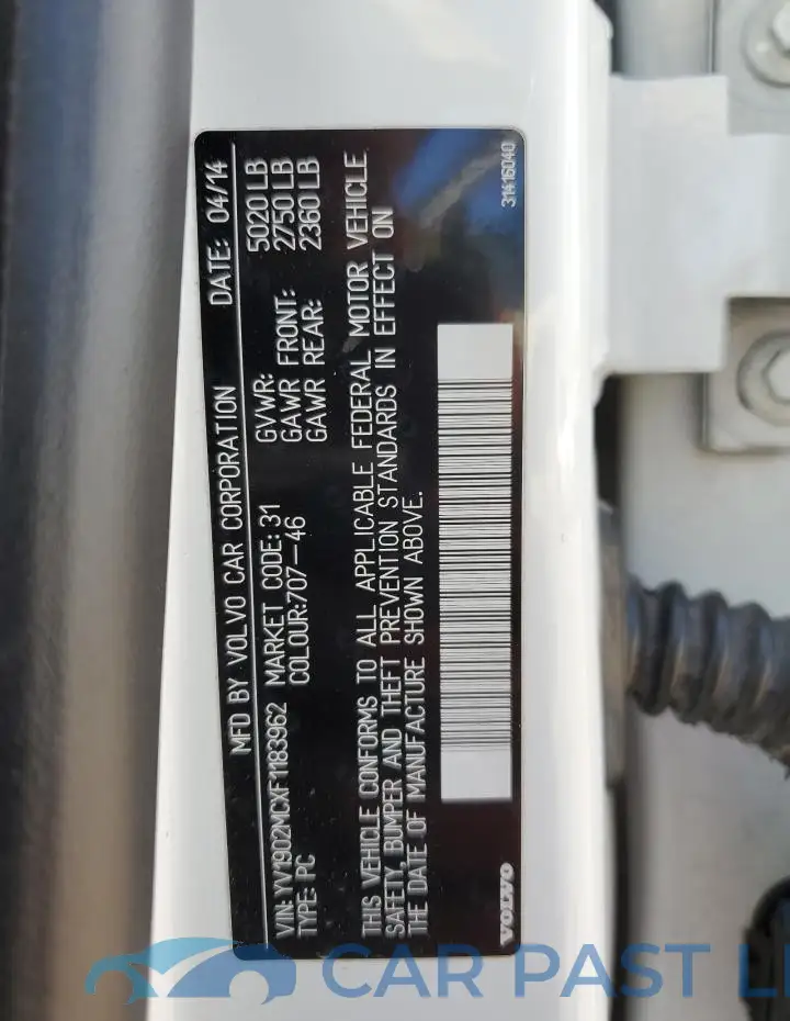 YV1902MCXF1183962# 12