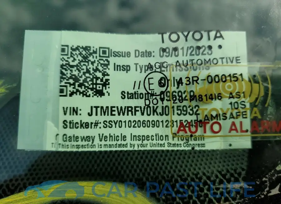 JTMEWRFV0KJ015932# 13