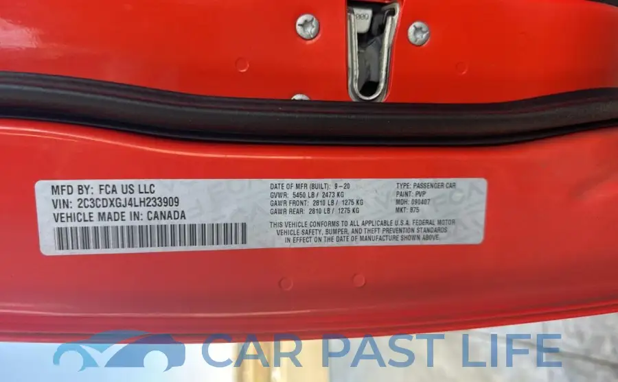 2C3CDXGJ4LH233909# 10