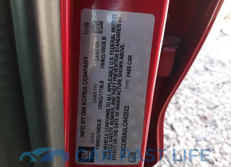 KL8CD6SA5LC442522# 13