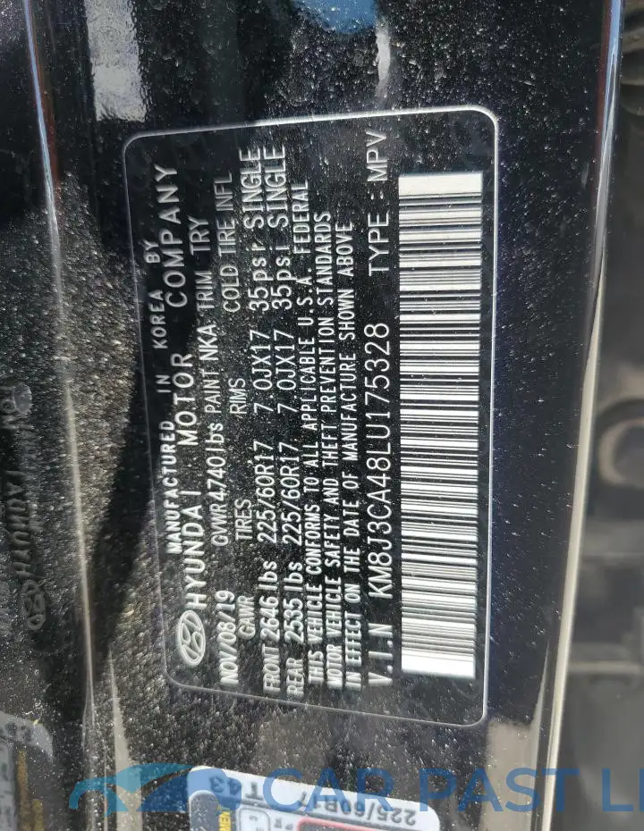 KM8J3CA48LU175328# 13