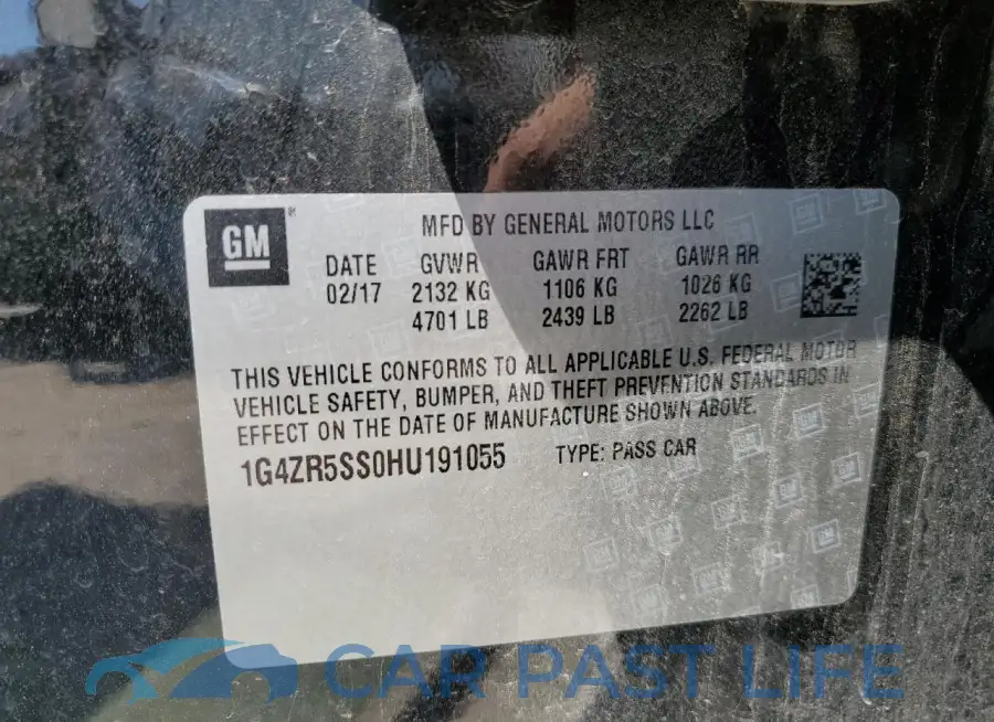 1G4ZR5SS0HU191055# 12